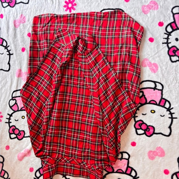 Vineyard Vines Red Plaid Blouse - Picture 6 of 6